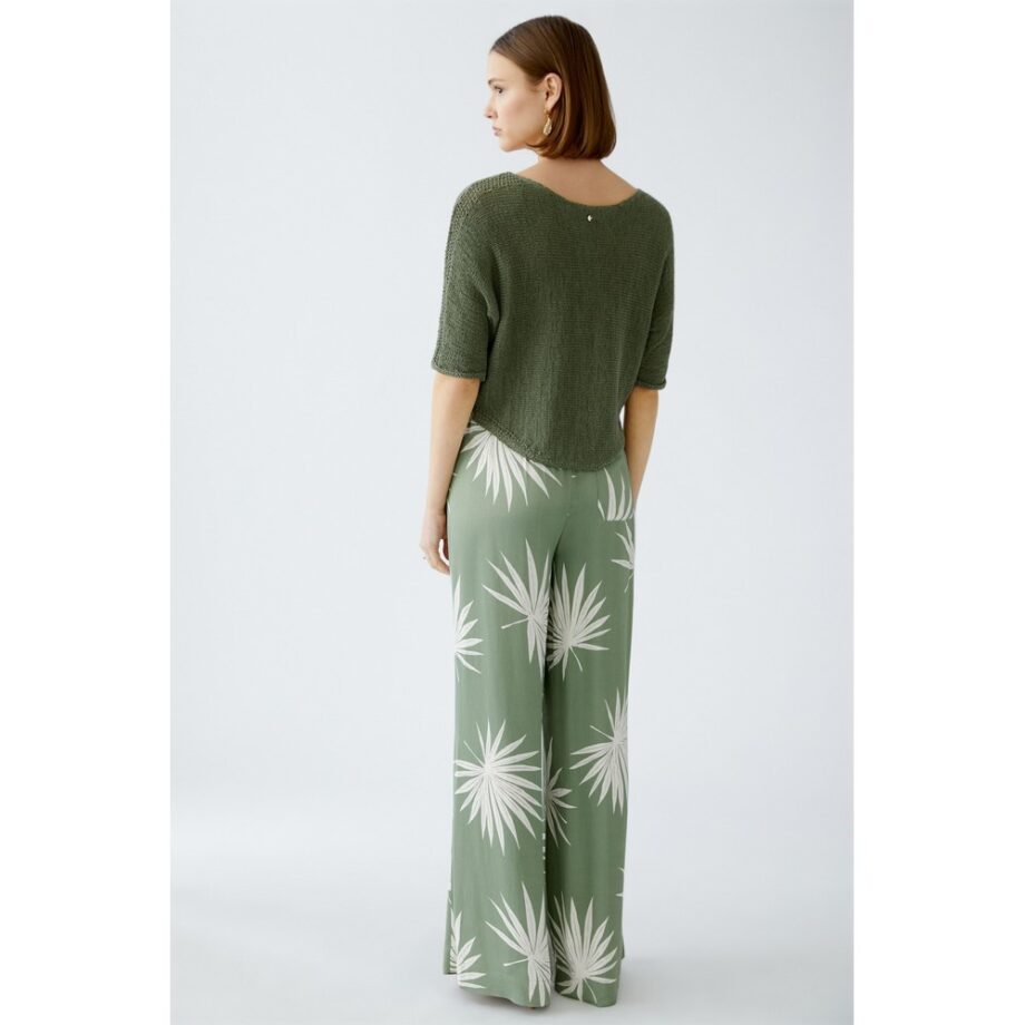 Oui 92981 Pullover shaded moss