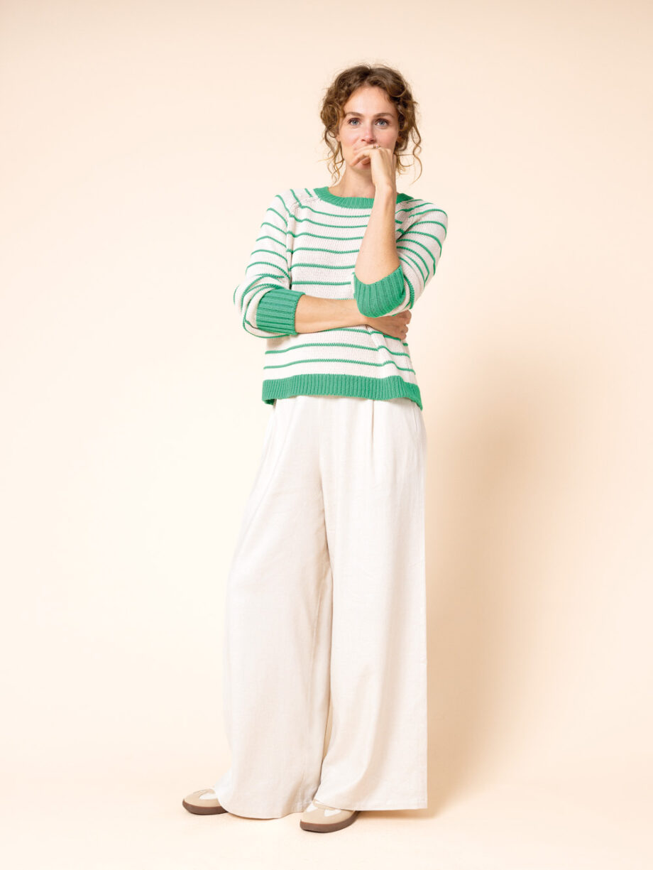 Zilch 51COT30.086 Pullover Sweater Buttons multi