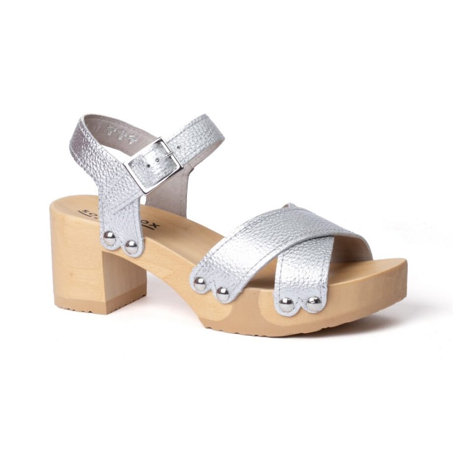 Softclox HANNE Sandale Smooth leather silber (natur)