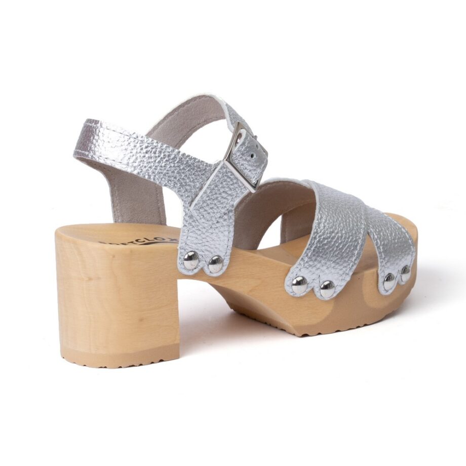 Softclox HANNE Sandale Smooth leather silber (natur)