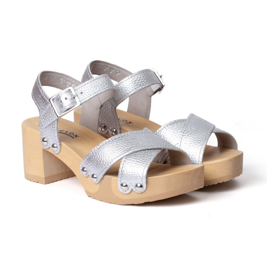 Softclox HANNE Sandale Smooth leather silber (natur)