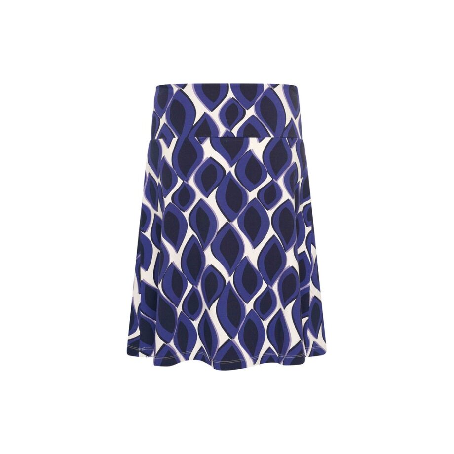 Zilch Skirt Wide 51COL50.038 Rock Drops Royal Blue