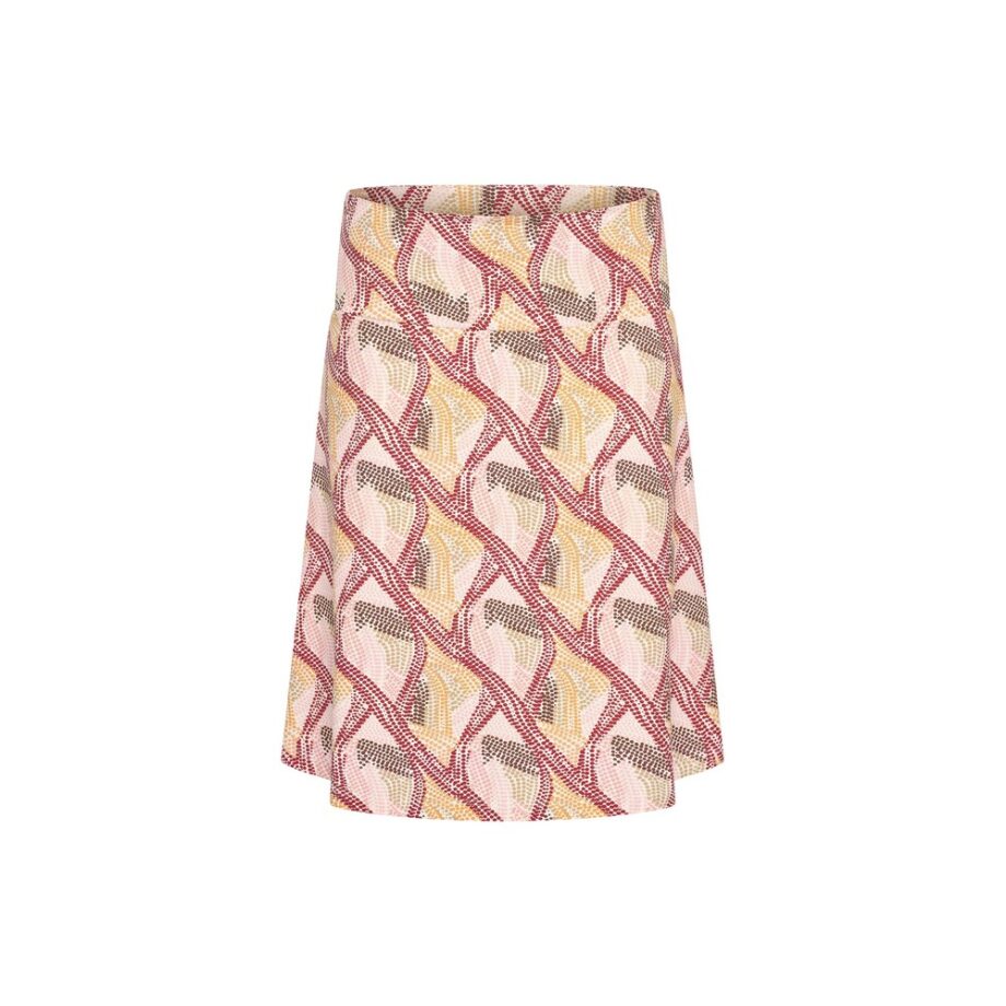 Zilch Skirt Wide 51COL50.038 Rock Swirl Ruby