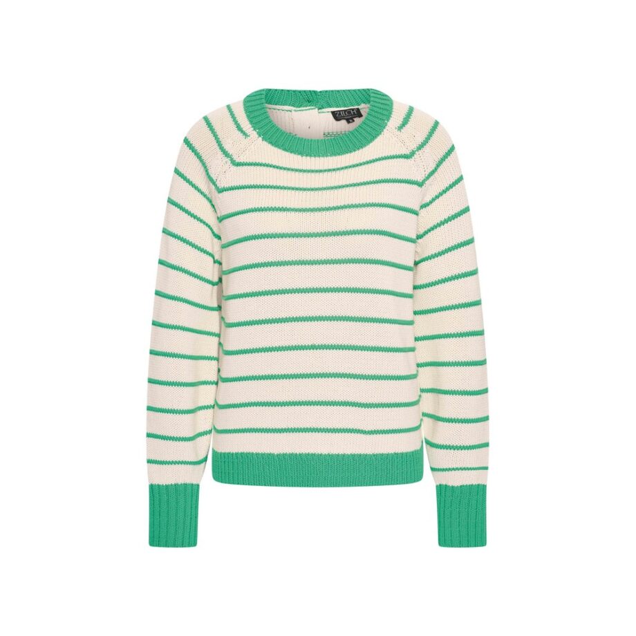 Zilch 51COT30.086 Pullover Sweater Buttons multi