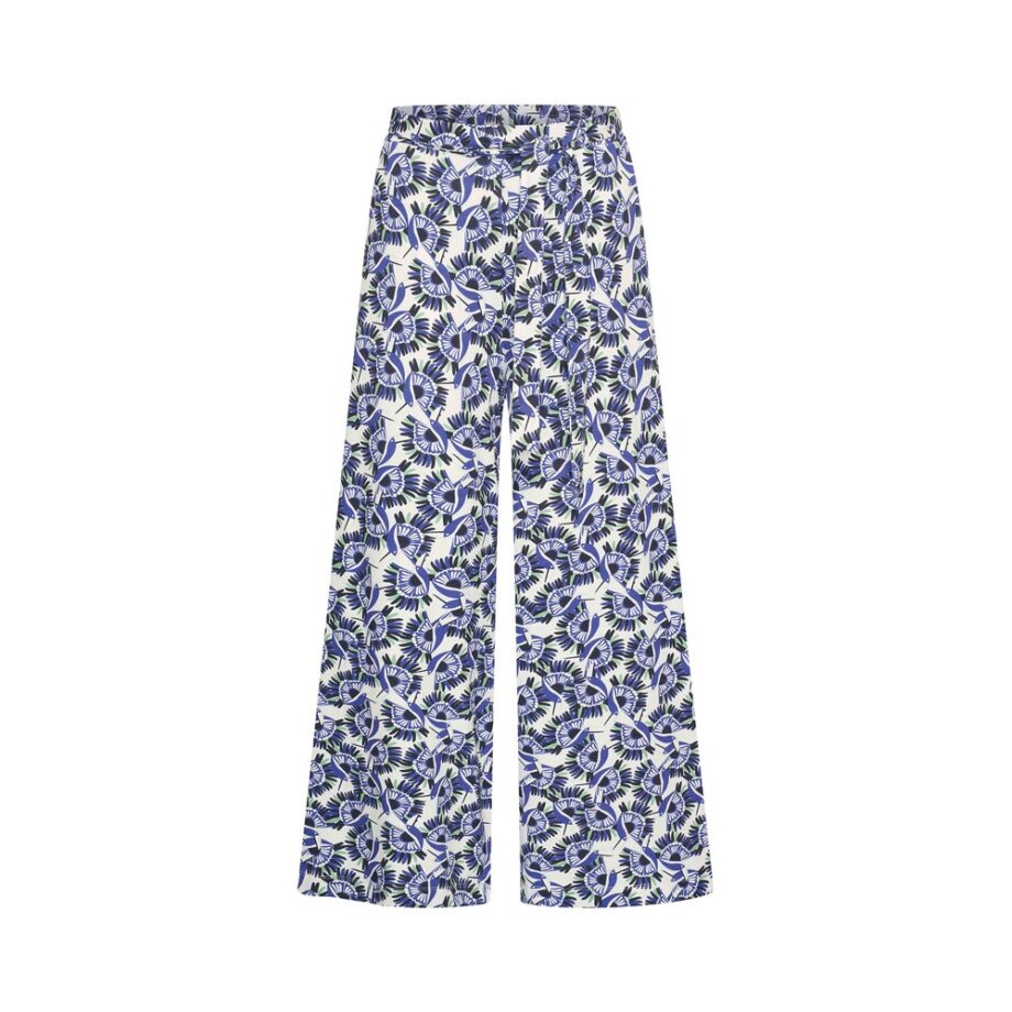 Zilch Pants Wide 51EVI60.058P Hose Toucan Royal Blue