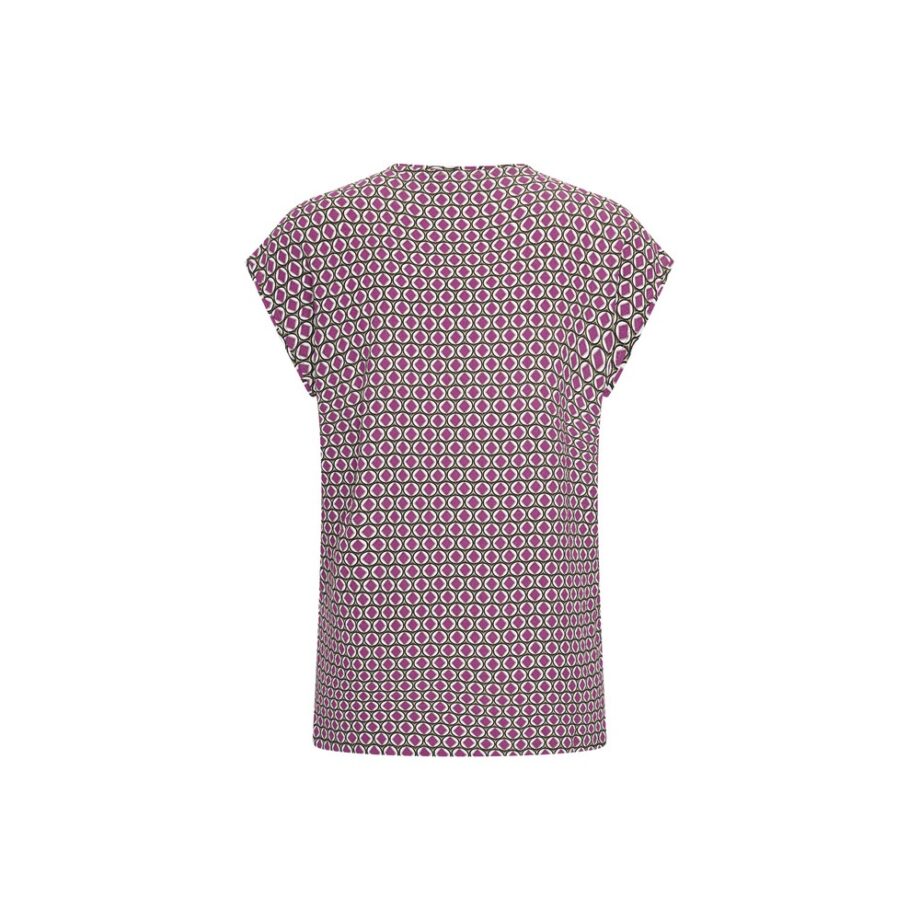 Zilch Top 51VCR10.086 Graphic Berry