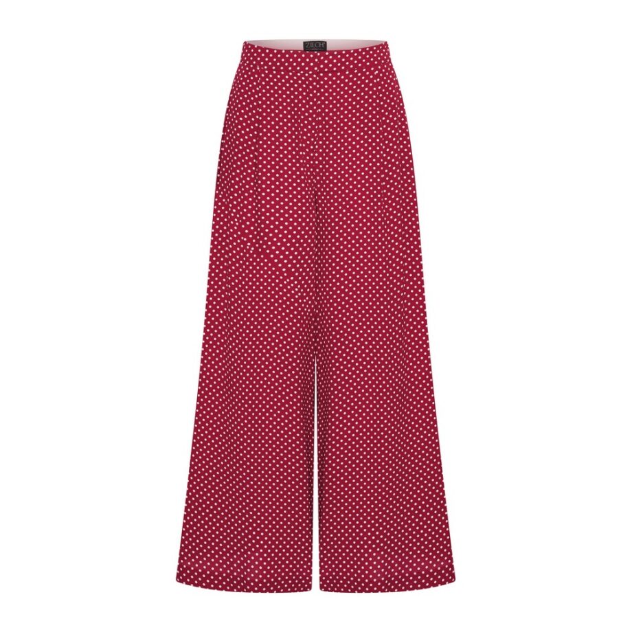 Zilch Pants Skirt 51VCR60.081 Hosenrock Polkadot Ruby