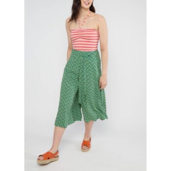 Blutsgeschwister 001251-311-01564 Hose Sommerhose Flotte Culottes leaf of love shanti