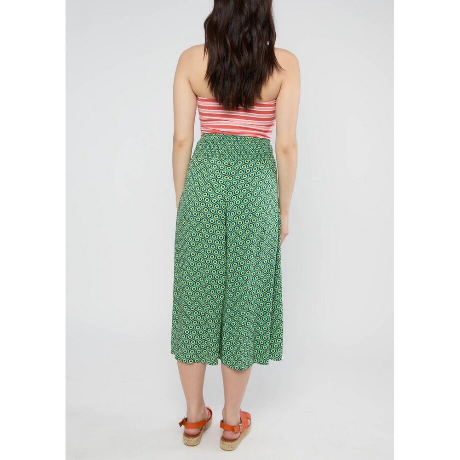 Blutsgeschwister 001251-311-01564 Hose Sommerhose Flotte Culottes leaf of love shanti