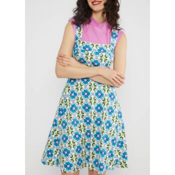 Blutsgeschwister 001251-401-01586 Sommerkleid Strapteaserette my cute dream flower