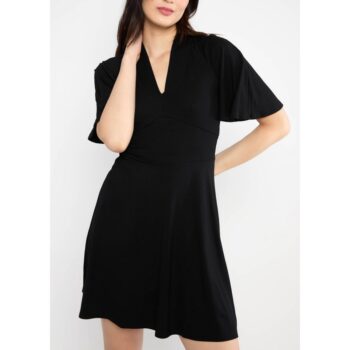 Blutsgeschwister 001251-411-01491 Kleid Minikleid Dance the Day Away soot black