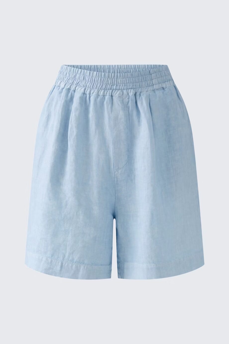 Oui 92921-5090 Bermuda Leinenhose powder blue