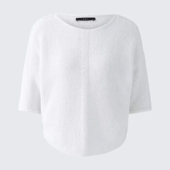 Oui 92981-1002 Pullover optic white
