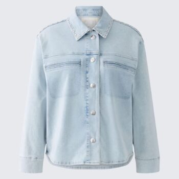 Oui 93228-5200 Jeansjacke - light blue denim