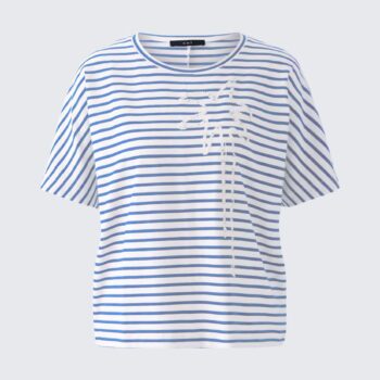 Oui 0093105-0531 T-Shirt - blue white