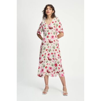 Pom Amsterdam SP9099 DRESS - Bouquet Cream