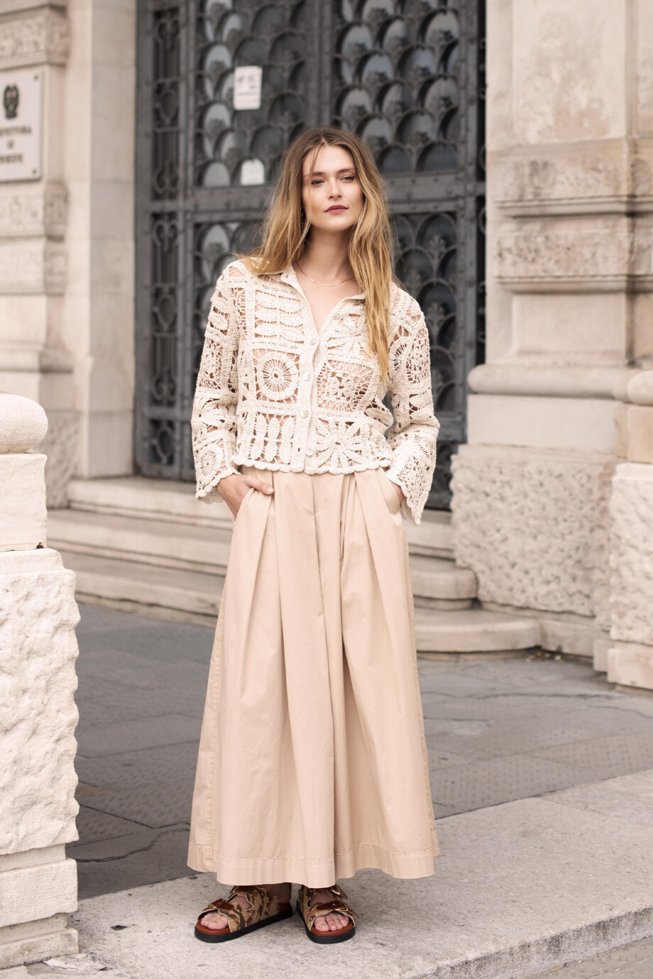 Summum 4S2827 Ultraweite Culotte beige