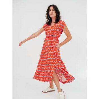 Mademoiselle Yeye Kleid Midikleid Sun Is Up Dress multi