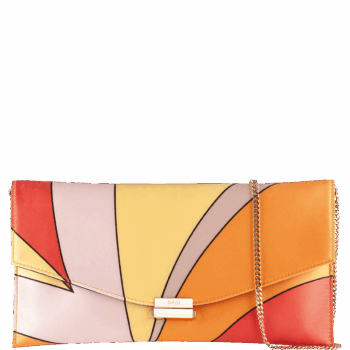 Högl 9-141028-4299 Tasche Umhängetasche LOVELY Clutch Orange / Multi