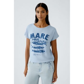 Oui 92891-5090 T-Shirt - powder blue