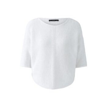 Oui  92981-1002 Pullover weiß