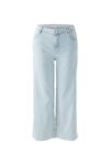 Oui 93009 Jeans LOOSE FIT light blue denim