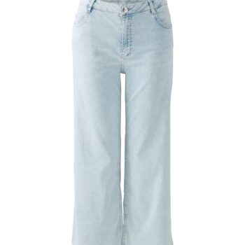 Oui 93009 Jeans LOOSE FIT light blue denim