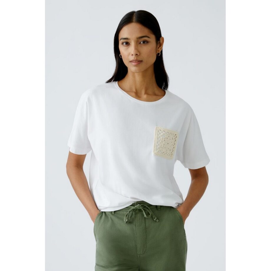 Oui 0093110-1002 T-Shirt - optic white