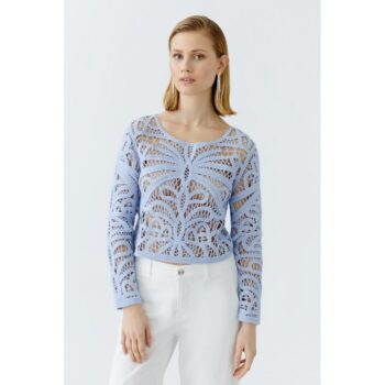 Oui 93158-5090 Pullover - powder blue