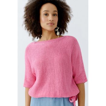 Oui 93702-3318 Pullover aurora pink