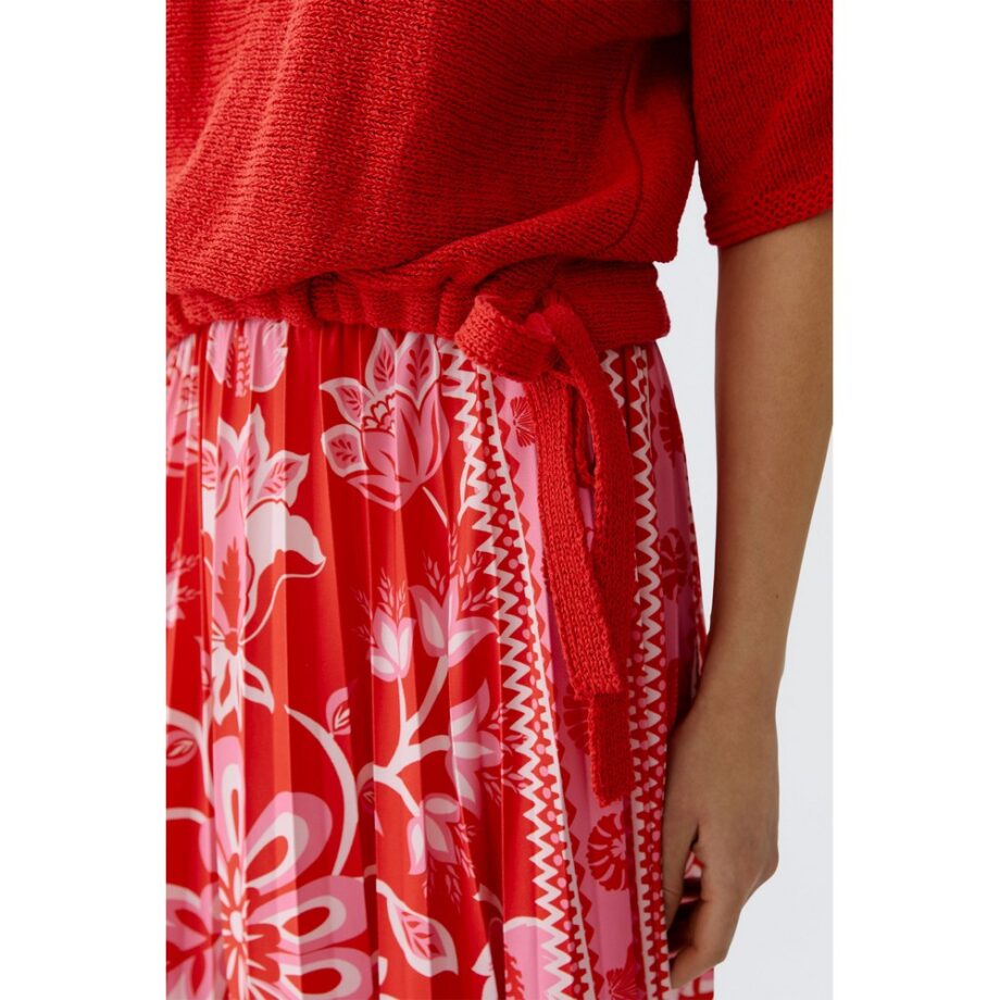 Oui 93702-3608 Pullover lipstick red