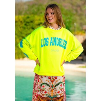 Miss Goodlife MG11336 Roundneck Los Angeles Double neongrün