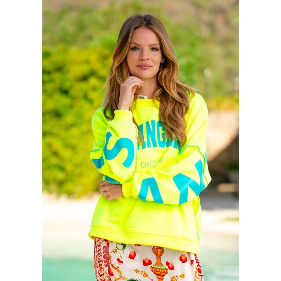 Miss Goodlife MG11336 Roundneck Los Angeles Double neongrün