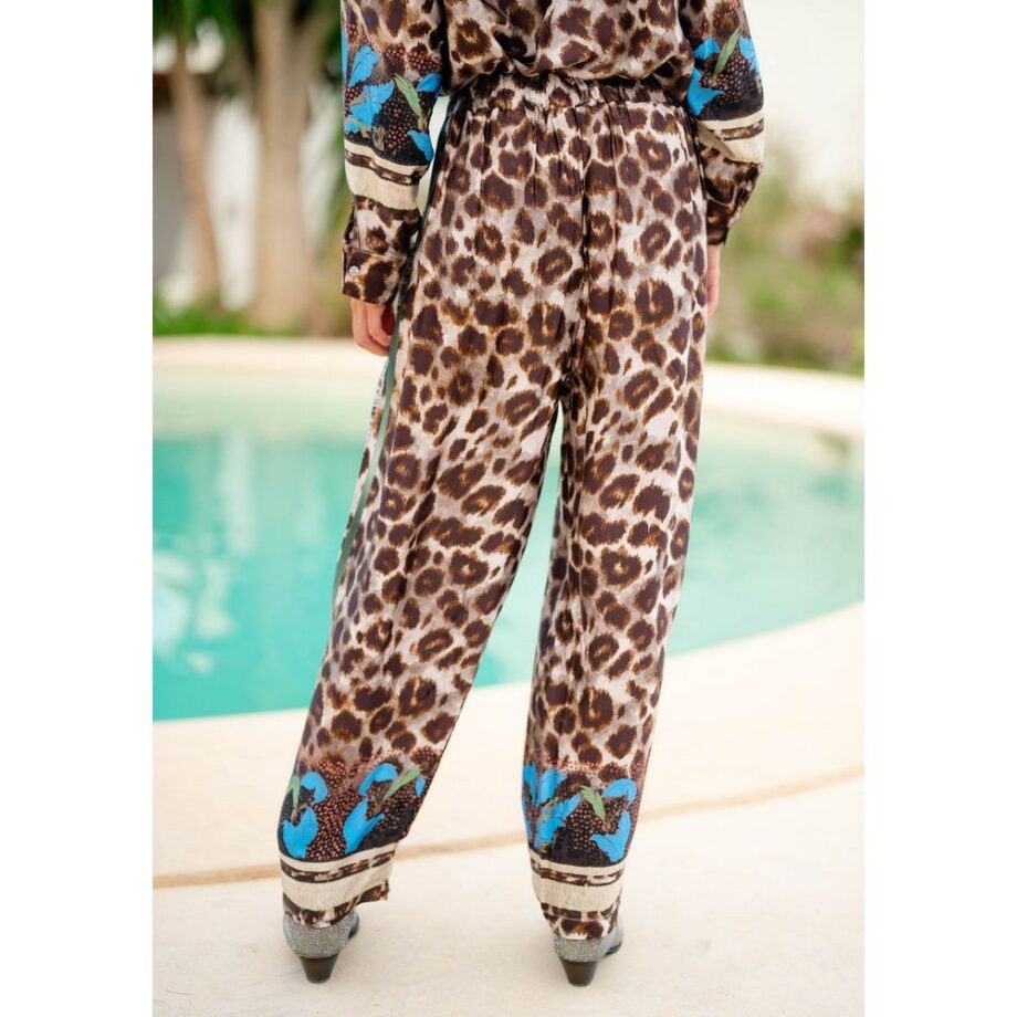 Miss Goodlife MG11688 Hose Happy Leo blue / beige