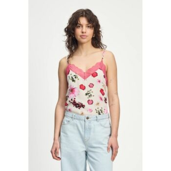 Pom Amsterdam SP9073 TOP - Cami Bouquet Cream