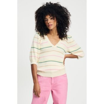 Pom Amsterdam SP9120 PULLOVER - Striped Multi
