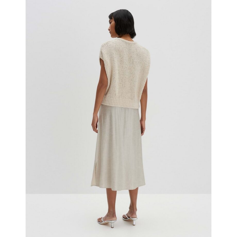 Someday TALILA Strickshirt aus weichem Bändchengarn natural glaze