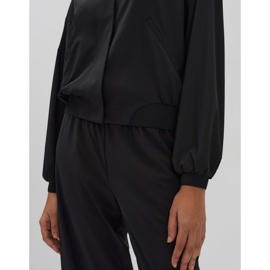 Someday NARLIE DETAIL Regular Blouson aus softem Jersey schwarz