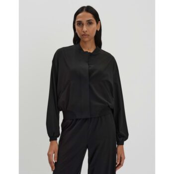 Someday NARLIE DETAIL Regular Blouson aus softem Jersey schwarz