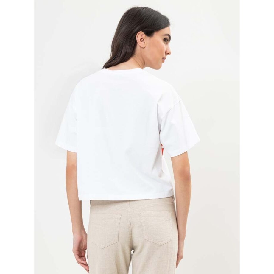 Herrlicher Josiane T-Shirt offwhite