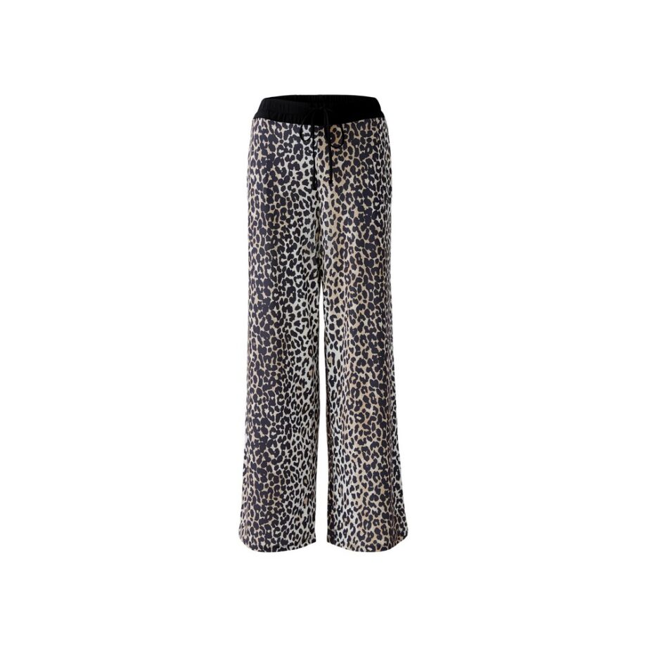 Oui 93782 Hose Schlupfhose dark camel black