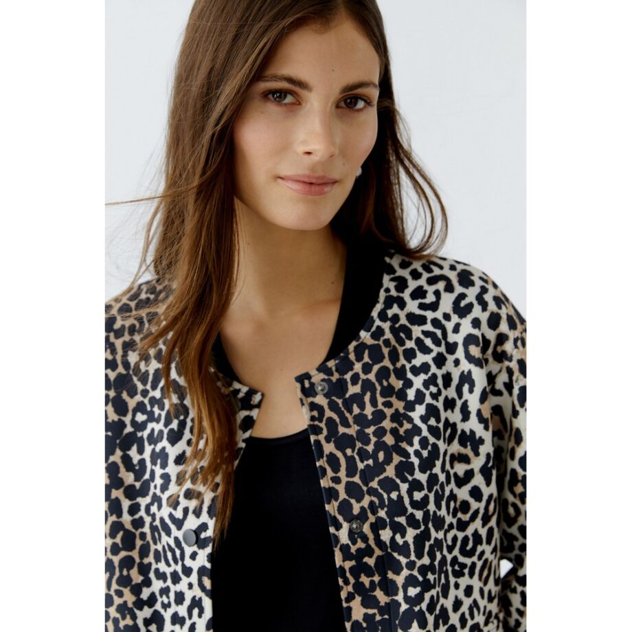 Oui 93801 Blouson - dark camel black
