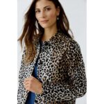 Oui 93895 Mantel leo camel black