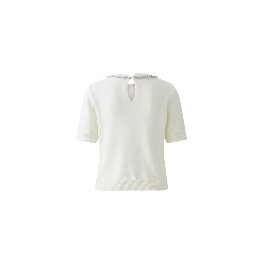Oui 93934 Pullover mit Strass pristine
