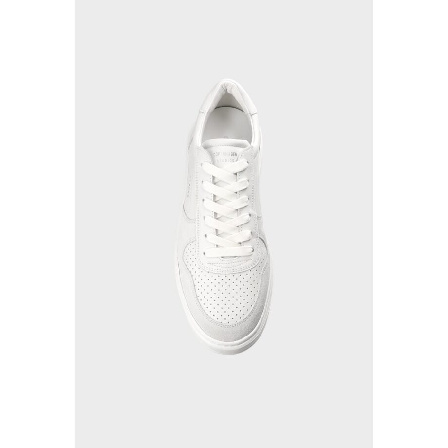 Copenhagen Studios Sneaker CPH77 leather mix white