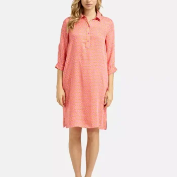 SMITH & SOUL 0425-0412CV Kleid sand multi