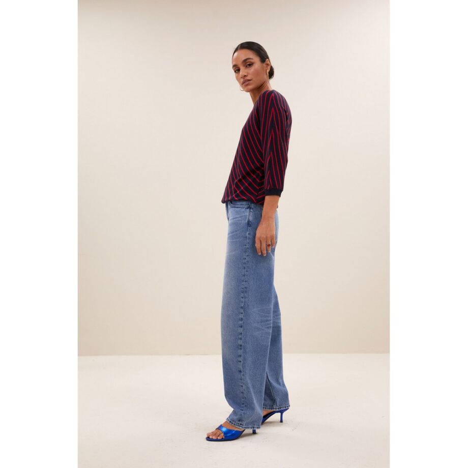 By-bar Amsterdam pippa stripe pullover french stripe