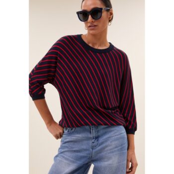 By-bar Amsterdam pippa stripe pullover french stripe