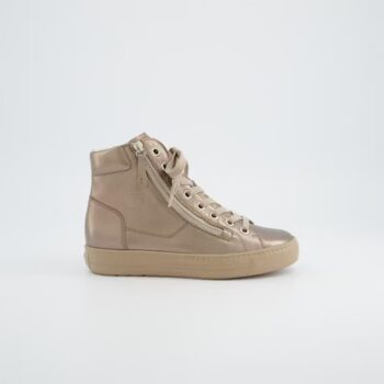 Paul Green 4024-308 High Sneaker beige metallic platin