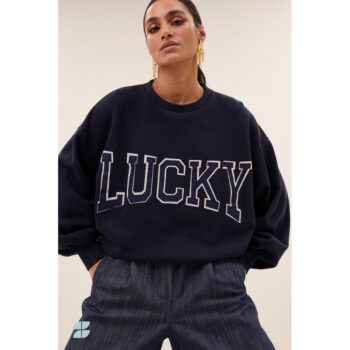 By-bar Amsterdam bibi patchwork sweater lucky midnight